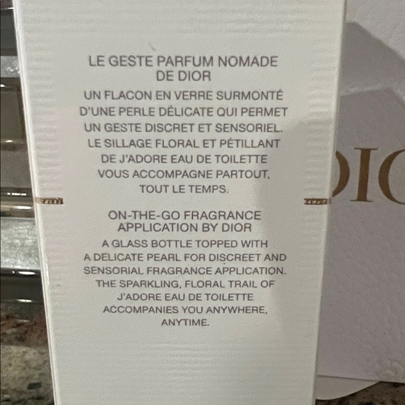 Dior J'adore Eau de Toilette Roller Pearl NIB - Picture 4 of 4